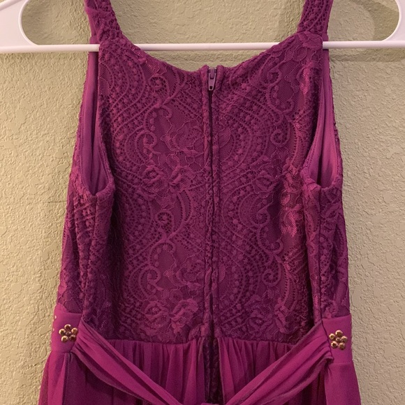 Girls purple dress - Picture 2 of 4